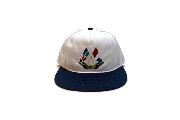 Cross Flags  Hat - White
