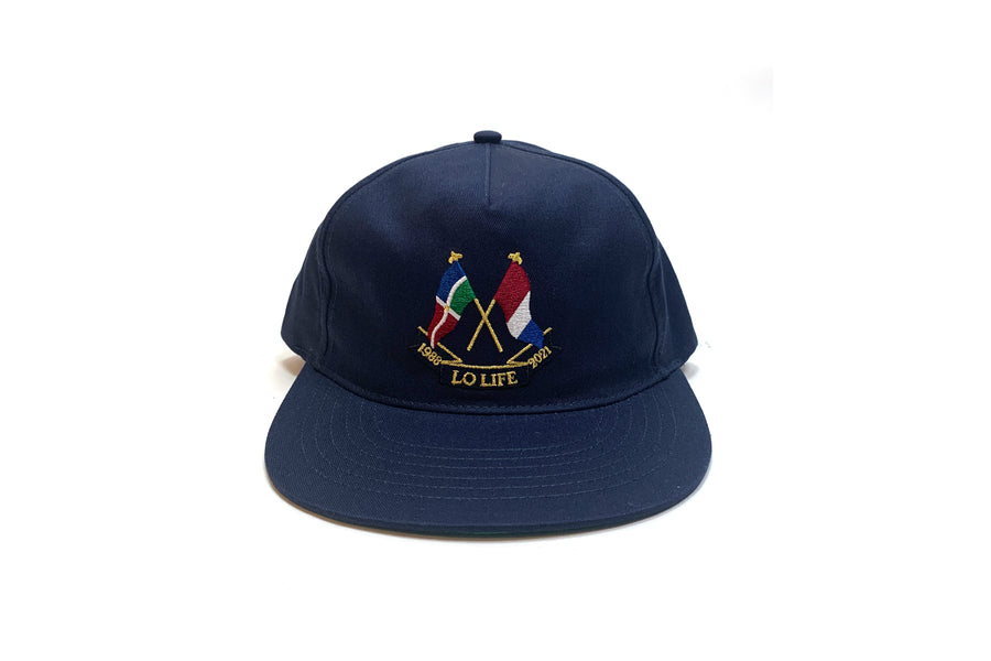 Cross Flags  Hat - Navy